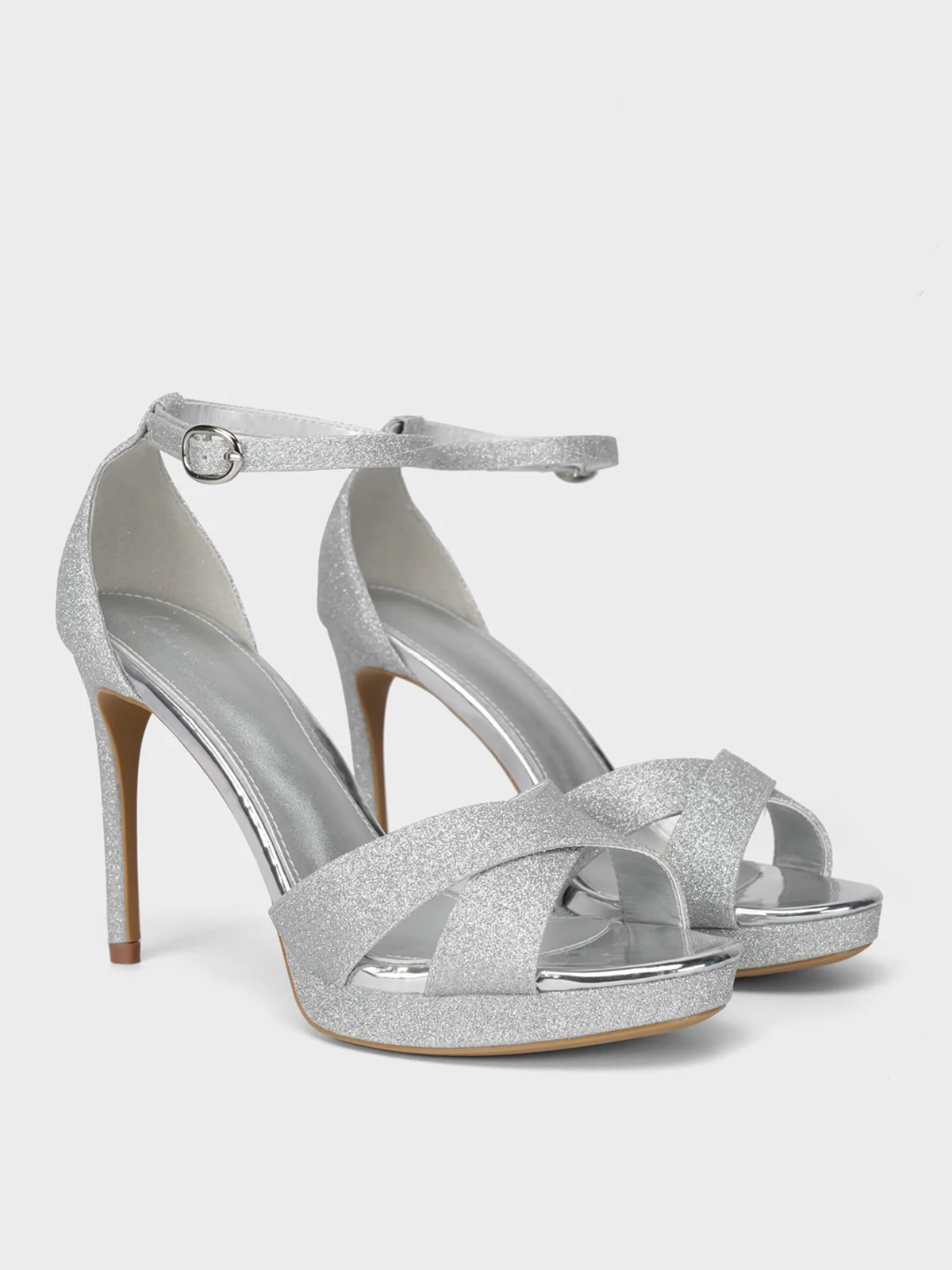 Women "CARISSA" Shimmery Evening Sandals - Image 2