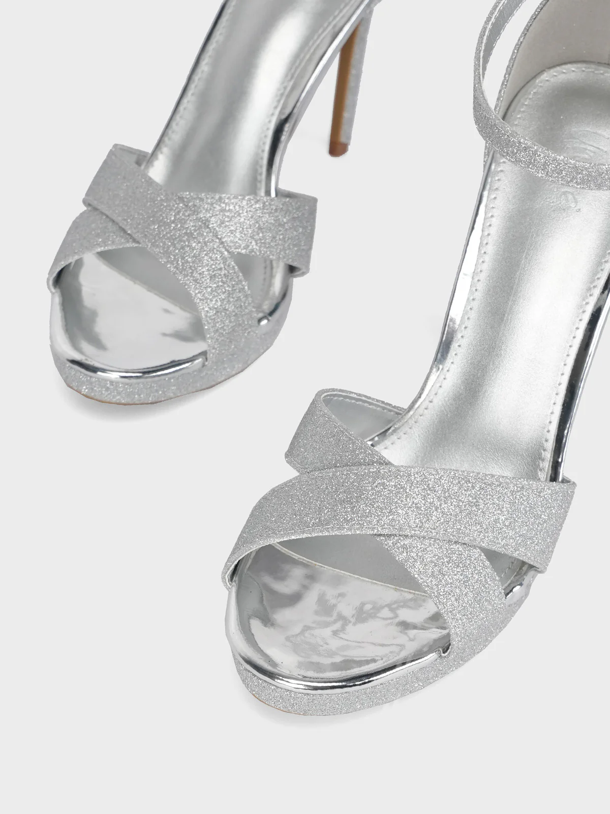 Women "CARISSA" Shimmery Evening Sandals - Image 4