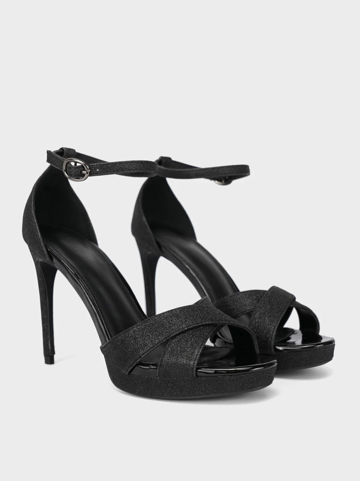 Women "CARISSA" Shimmery Evening Sandals - Image 2