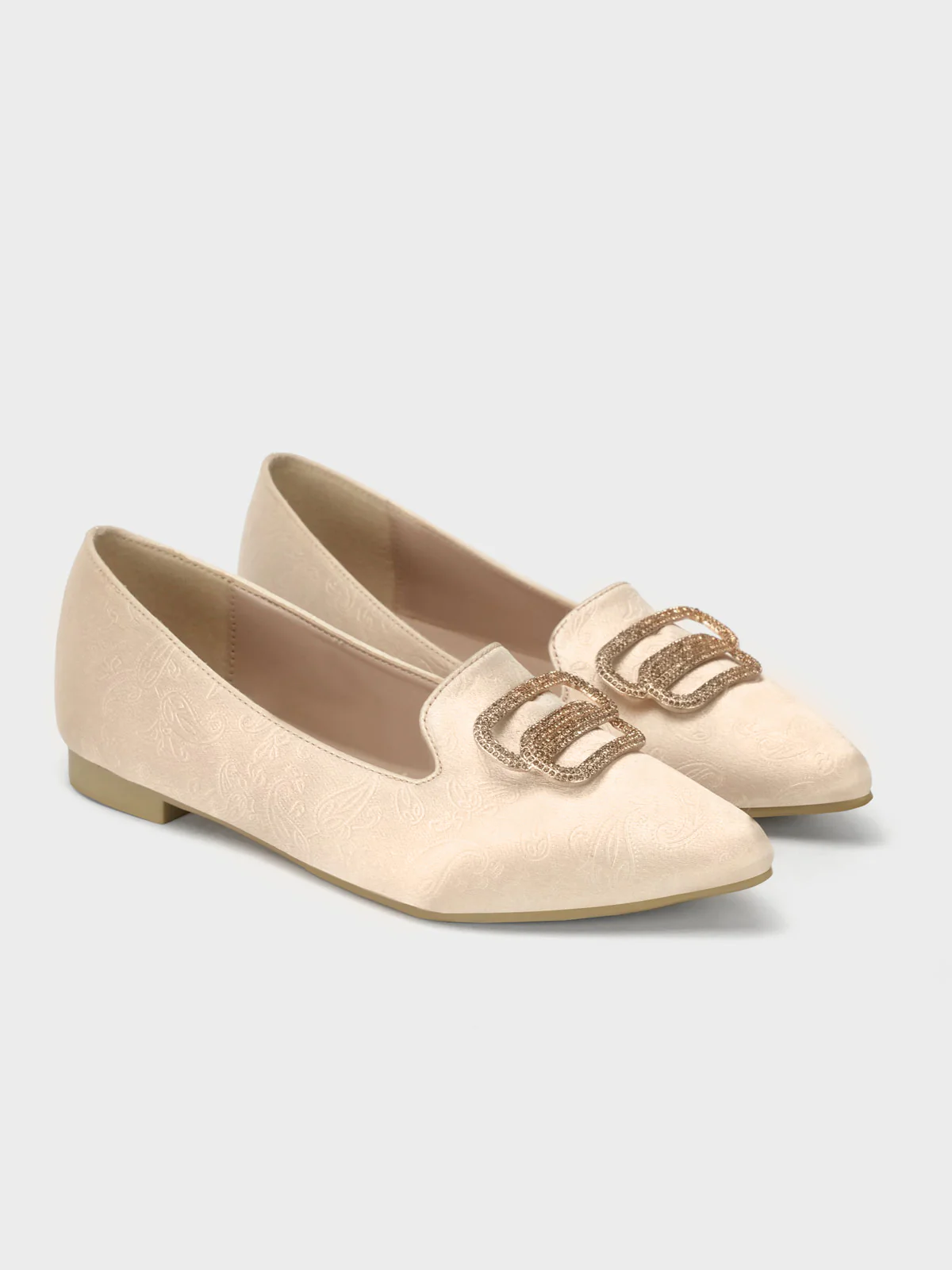 Women "CARUSO" Pointy Toe Slip On Ballerinas - Image 2