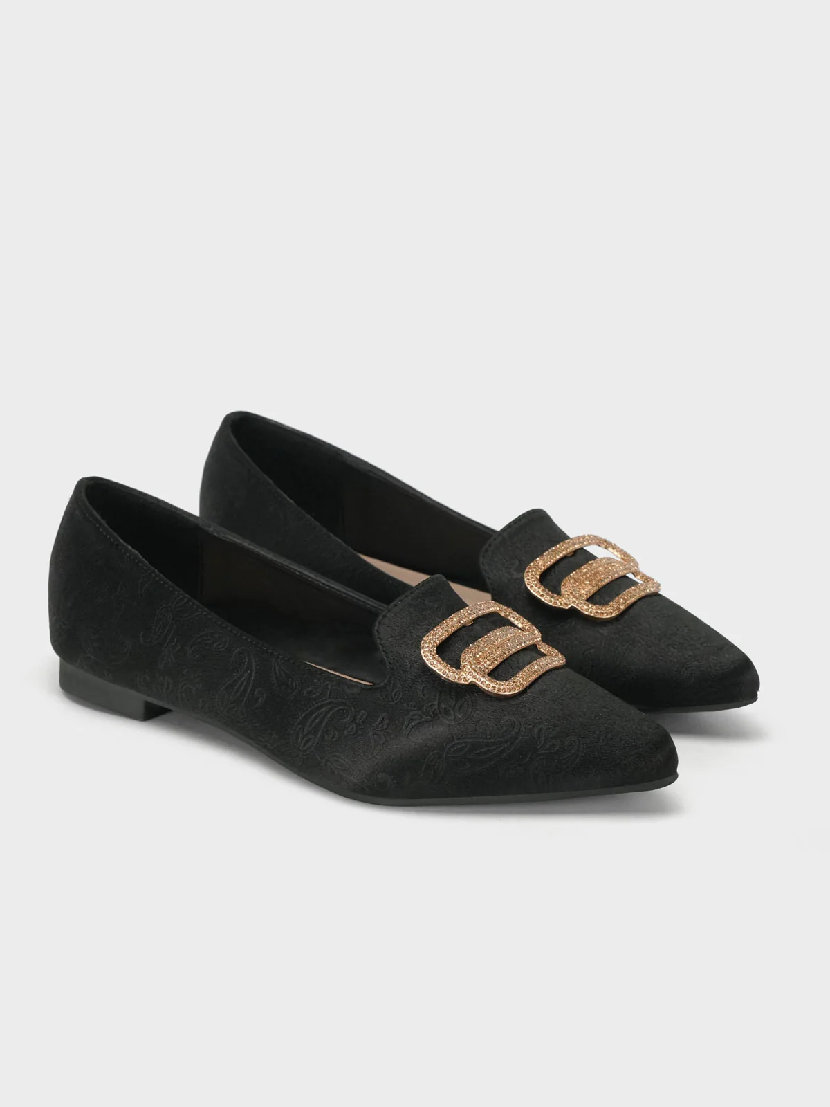 Women "CARUSO" Pointy Toe Slip On Ballerinas - Image 2