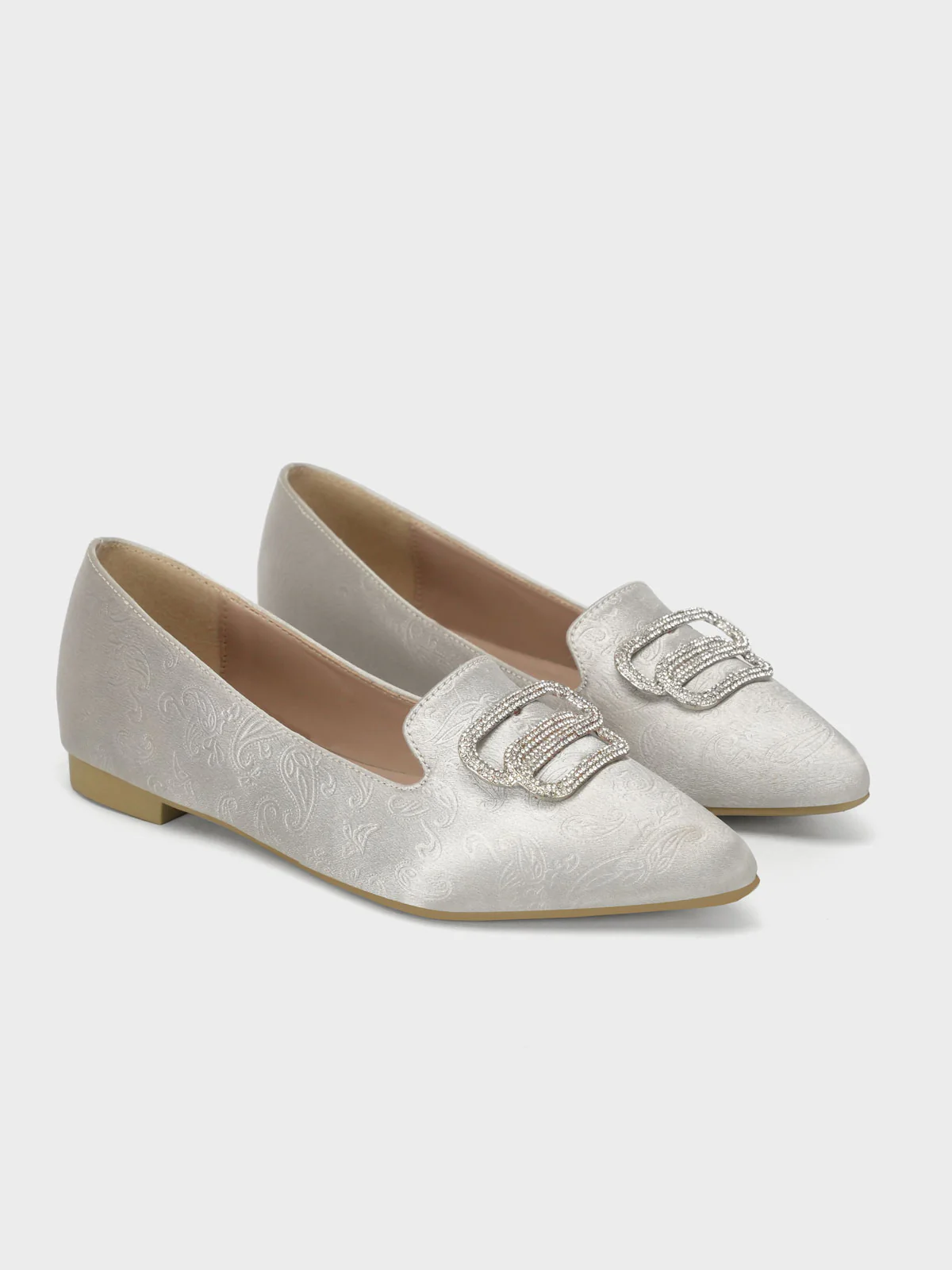 Women "CARUSO" Pointy Toe Slip On Ballerinas - Image 2