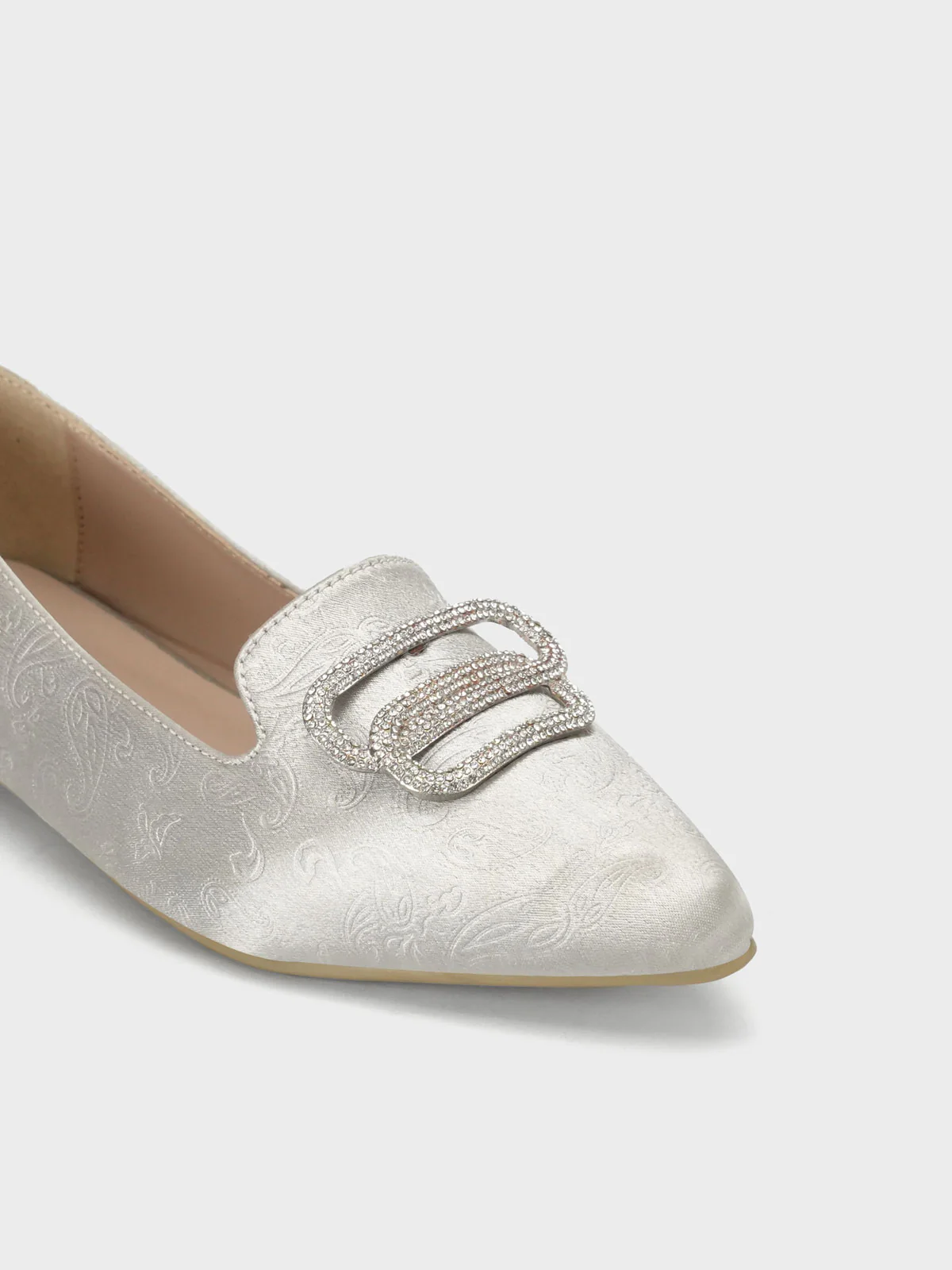 Women "CARUSO" Pointy Toe Slip On Ballerinas - Image 4