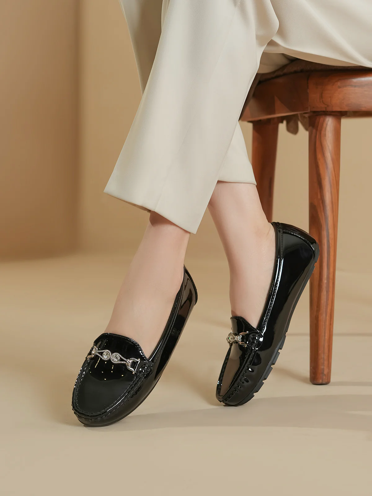 Women "CASIMIR" Flexible Slip On Moccasins