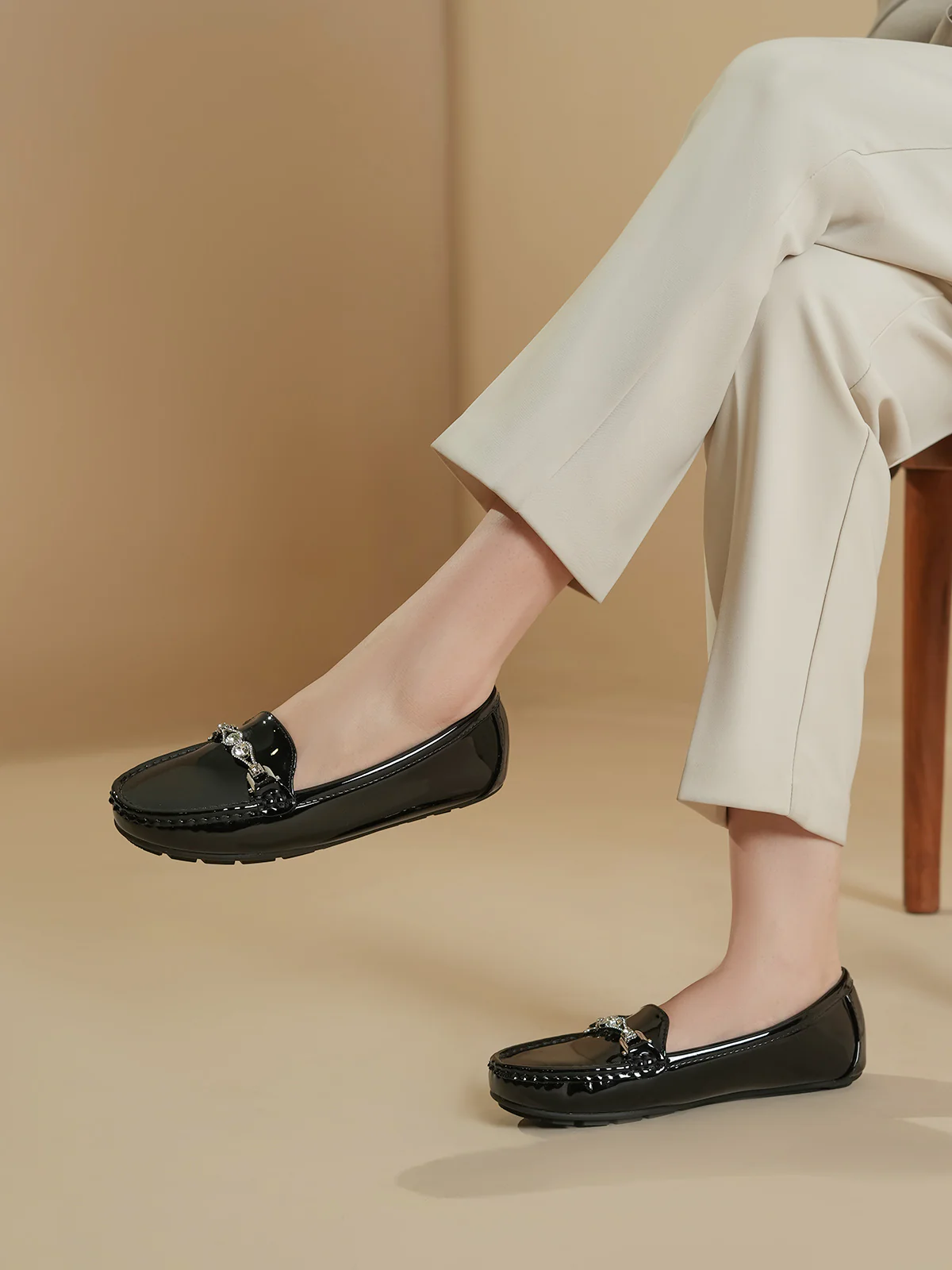 Women "CASIMIR" Flexible Slip On Moccasins - Image 6
