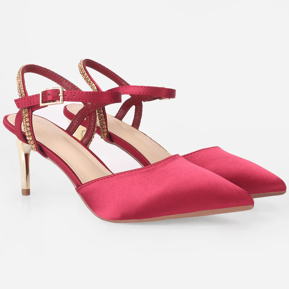 Women "CELIN" Pointy Heel Sandals - Image 2
