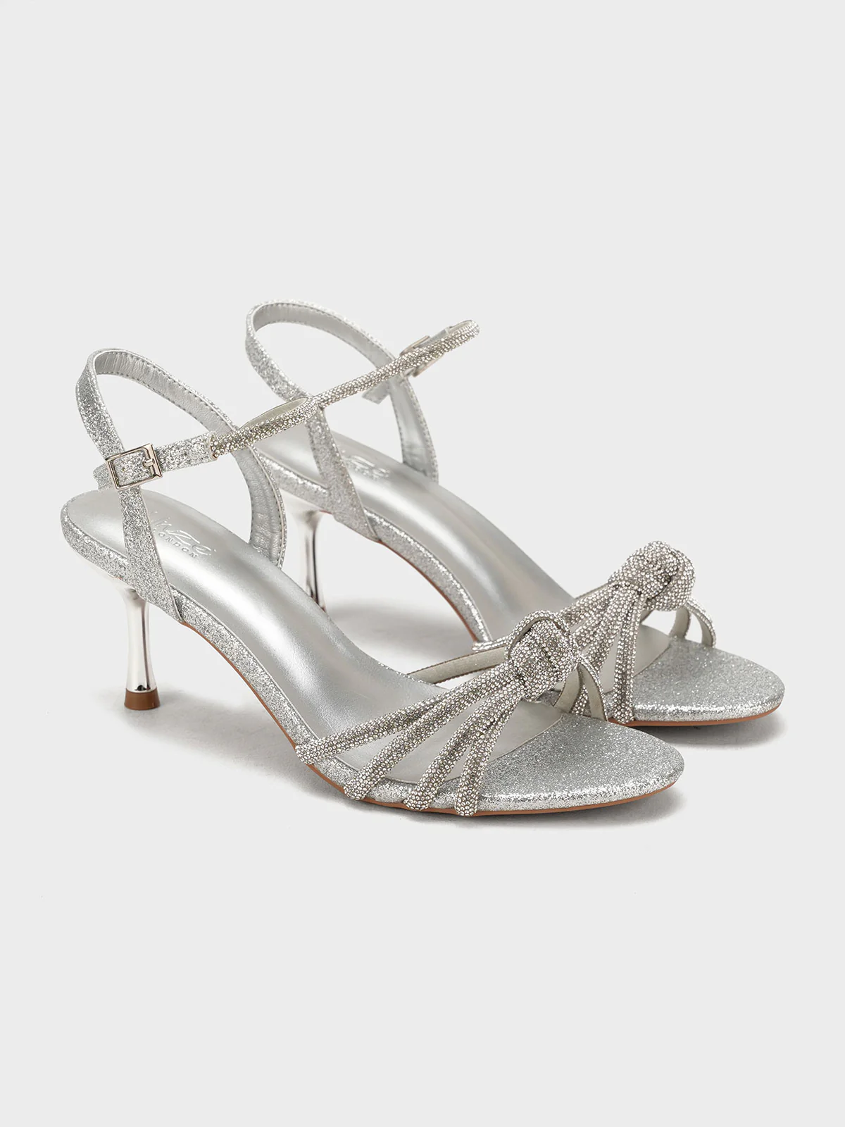 Women "CERIA" Glossy High Heel Sandals - Image 2