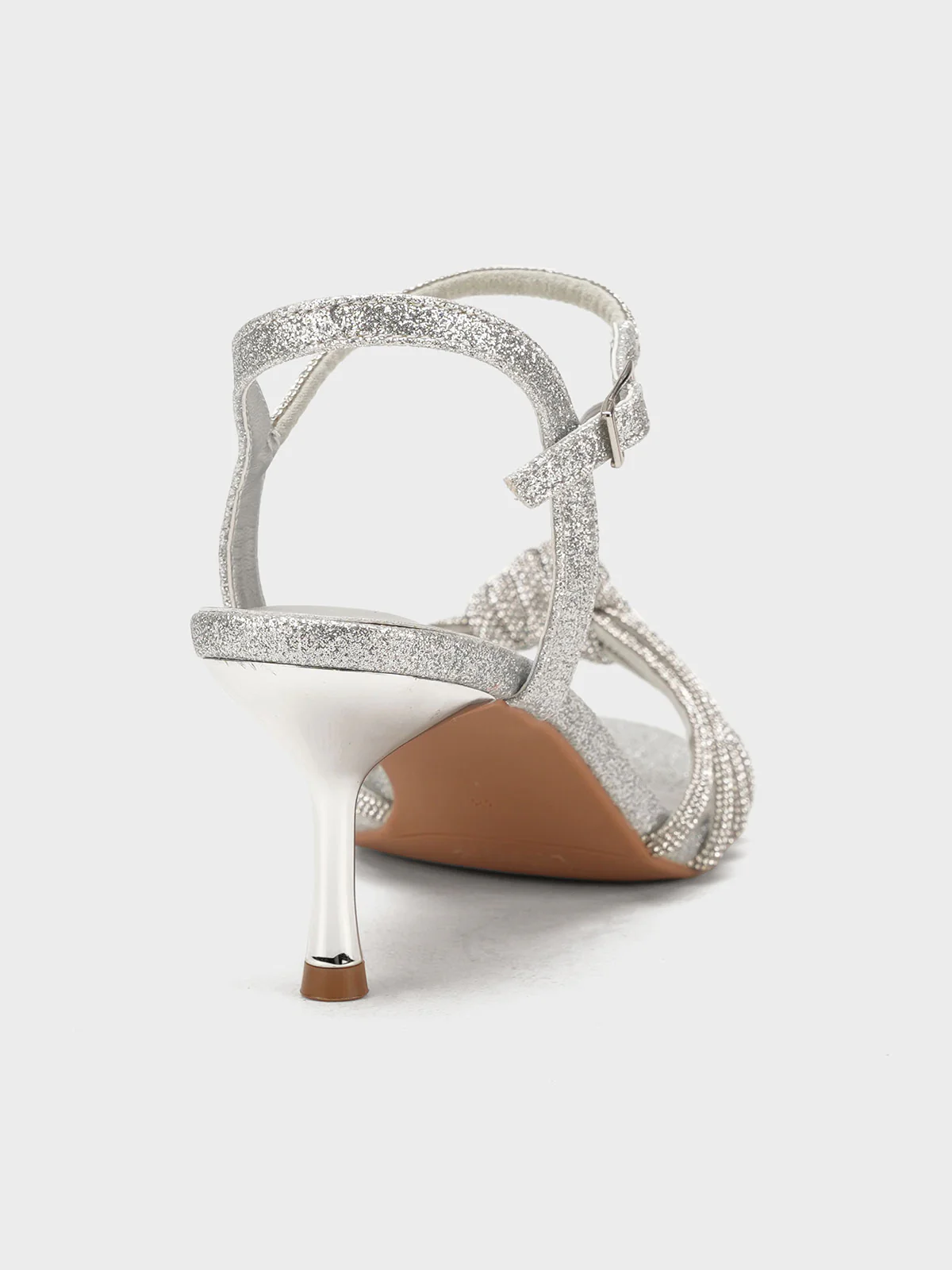 Women "CERIA" Glossy High Heel Sandals - Image 3