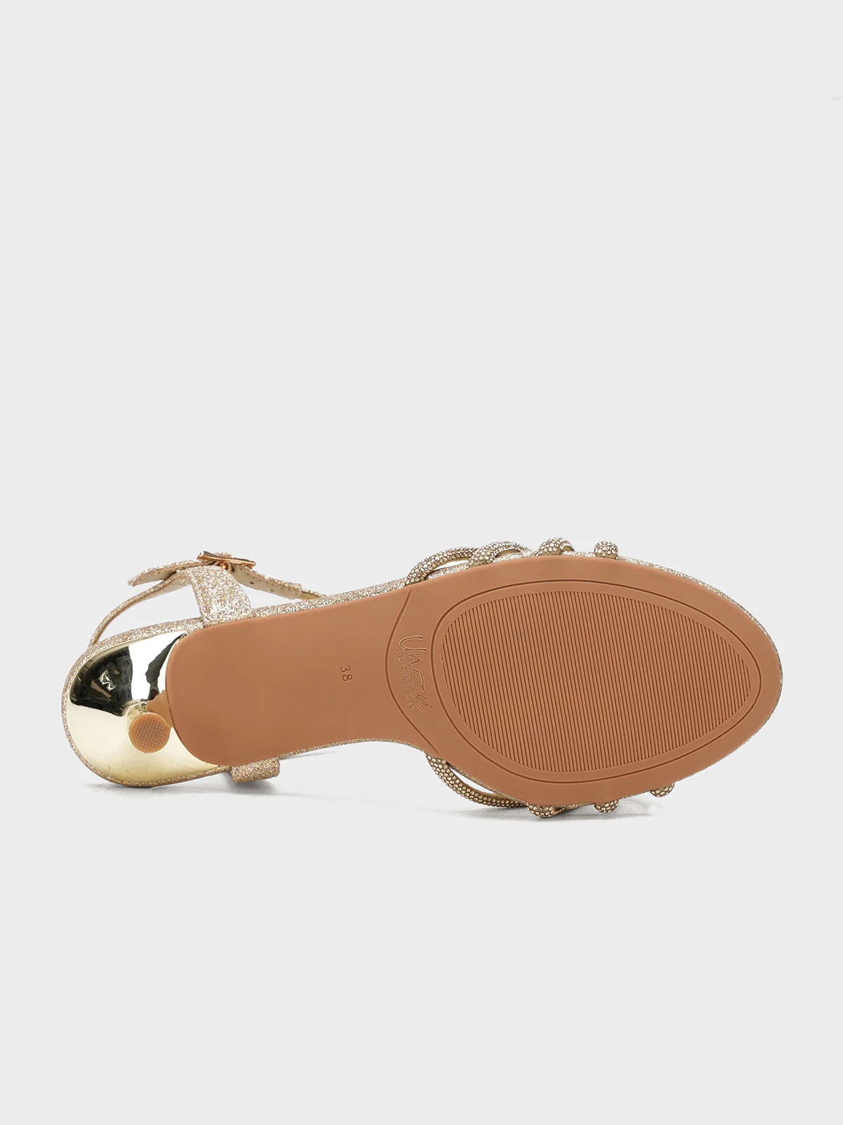 Women "CERIA" Glossy High Heel Sandals - Image 5