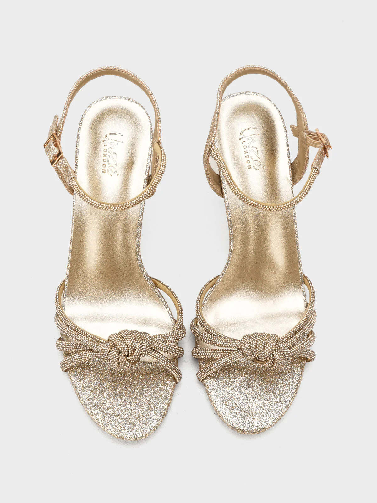 Women "CERIA" Glossy High Heel Sandals - Image 6