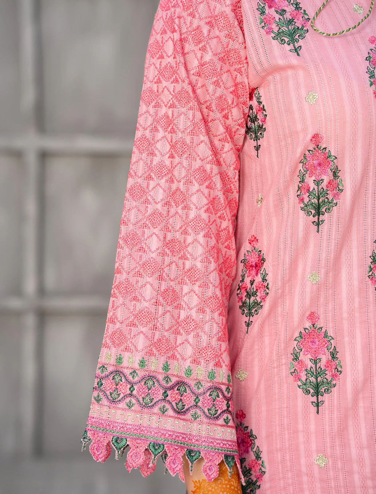 "CEYDA" Embellished Lawn Two Piece Suit - Image 3