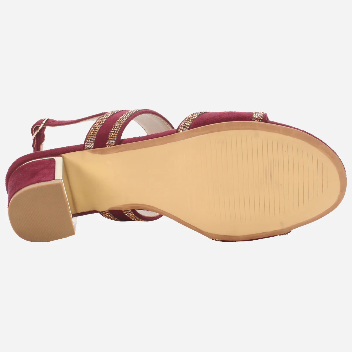 Women "CHAPIN" Shimmery Open Toe Sandals - Image 5