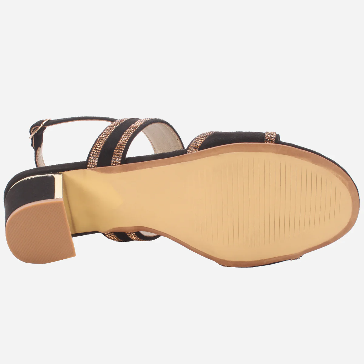 Women "CHAPIN" Shimmery Open Toe Sandals - Image 5