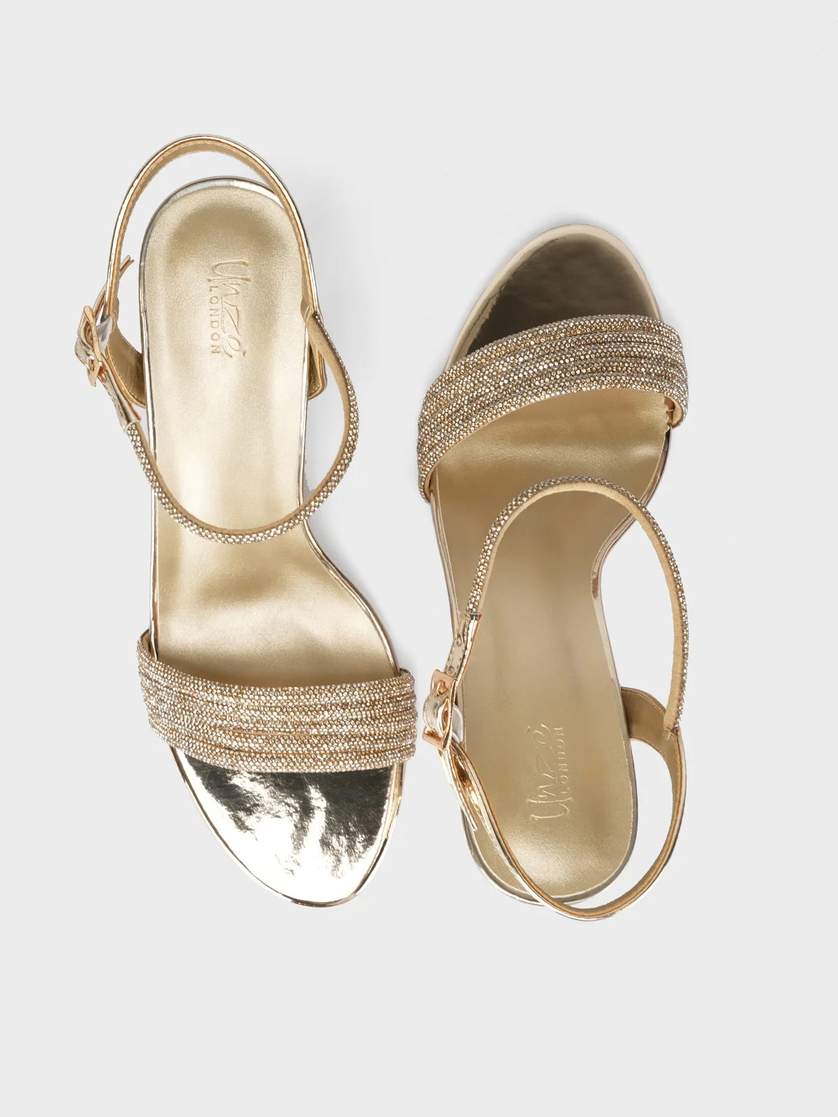 Women "CHIARA" Embellished Party Sandals - Image 5