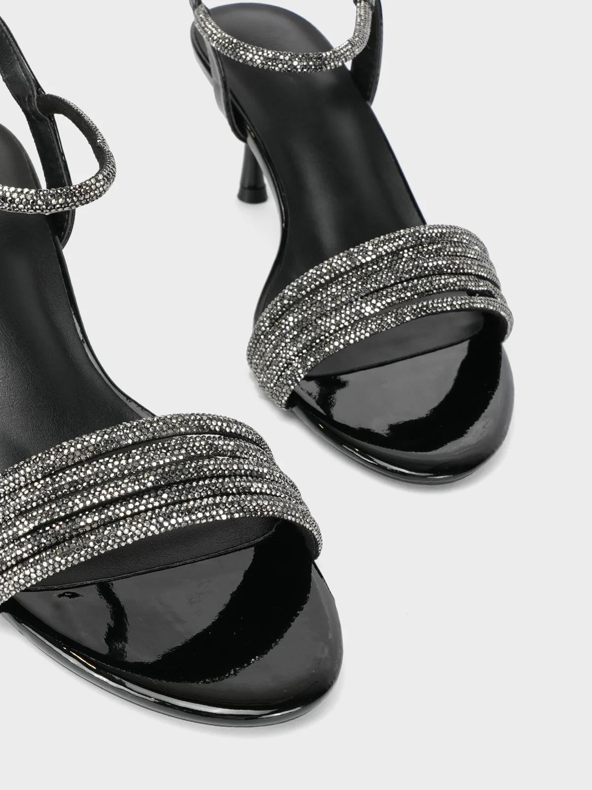 Women "CHIARA" Embellished Party Sandals - Image 4