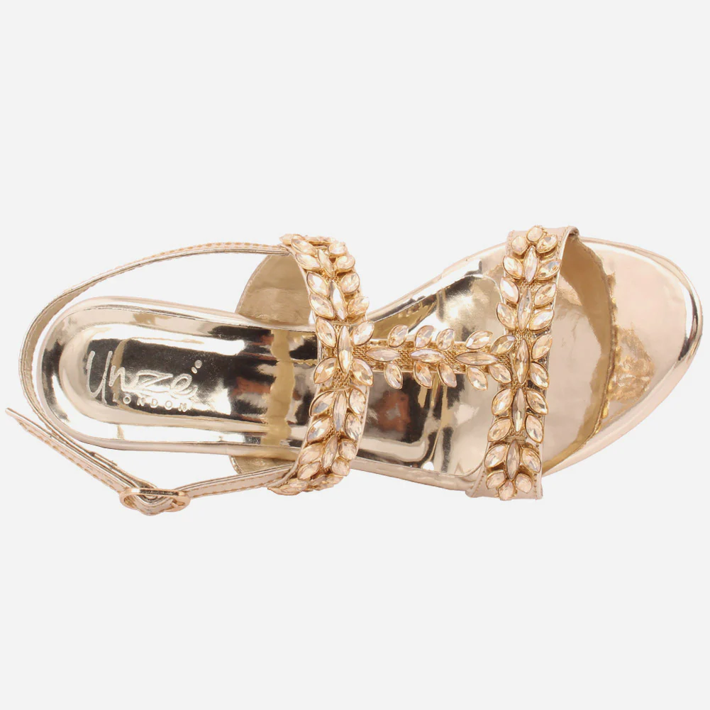 Women "Chole" High Heel Evening Sandals - Image 4
