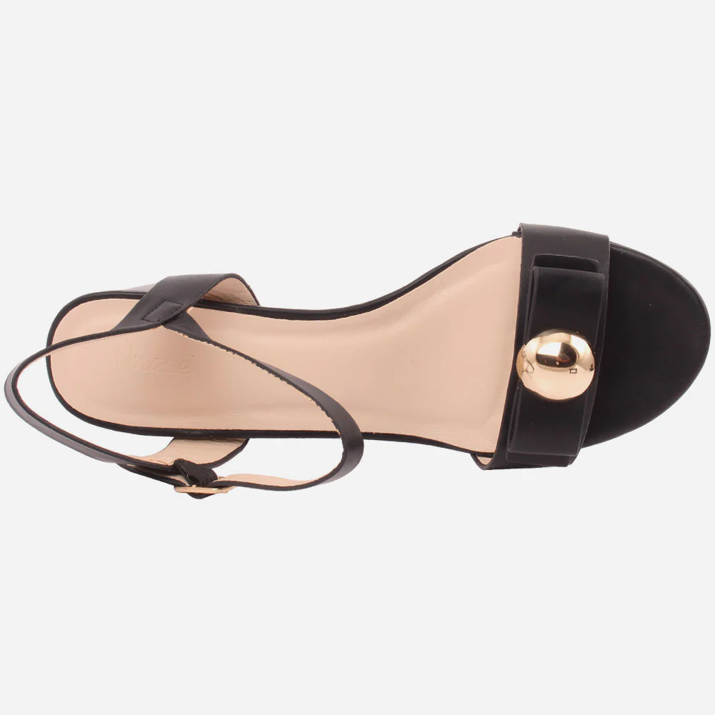Women "CINTIA" Simple and Stylish Block Heel Sandals - Image 4