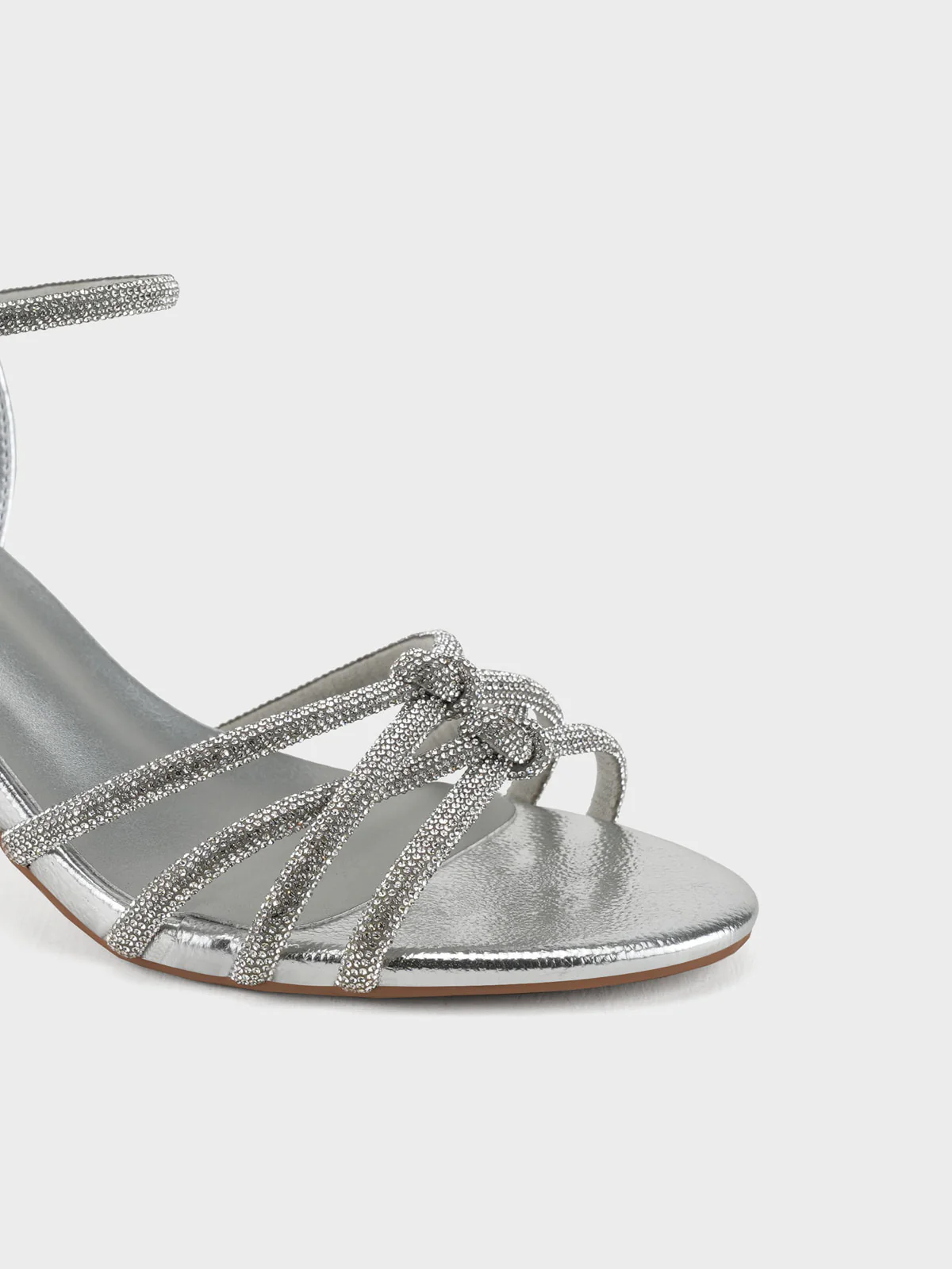 Women "CIRILA" Shimmery Backstrap Sandals - Image 4