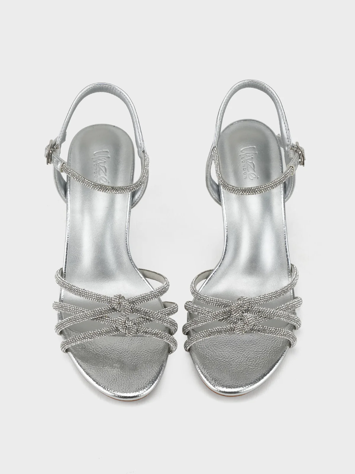 Women "CIRILA" Shimmery Backstrap Sandals - Image 5