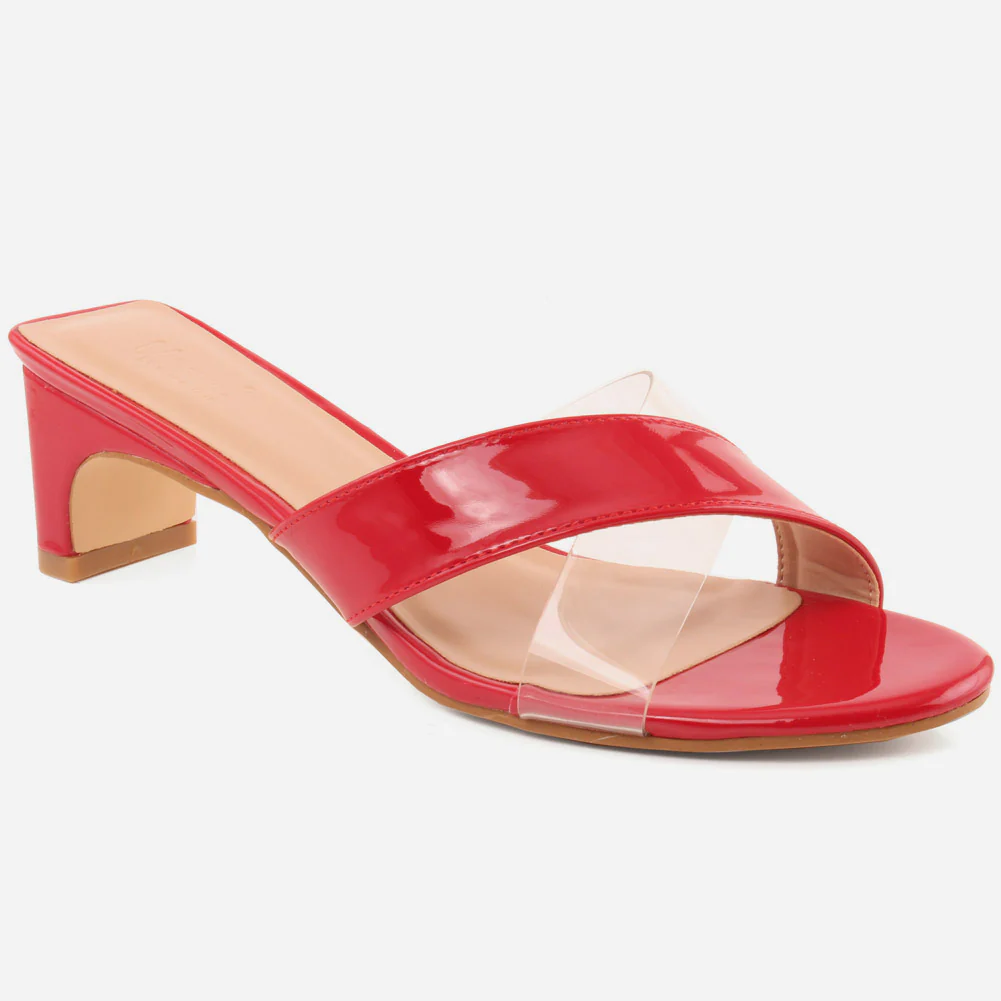 Women "CLAIRE" Cross Over Straps Slip On Sandals