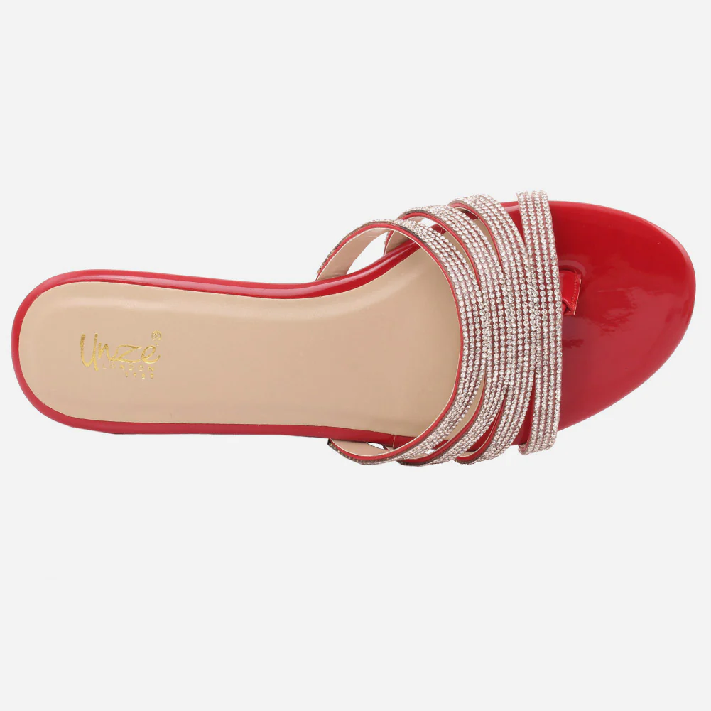 WOMEN "CLAUDIE" EVENING DECORATED SLIPPERS - Image 4