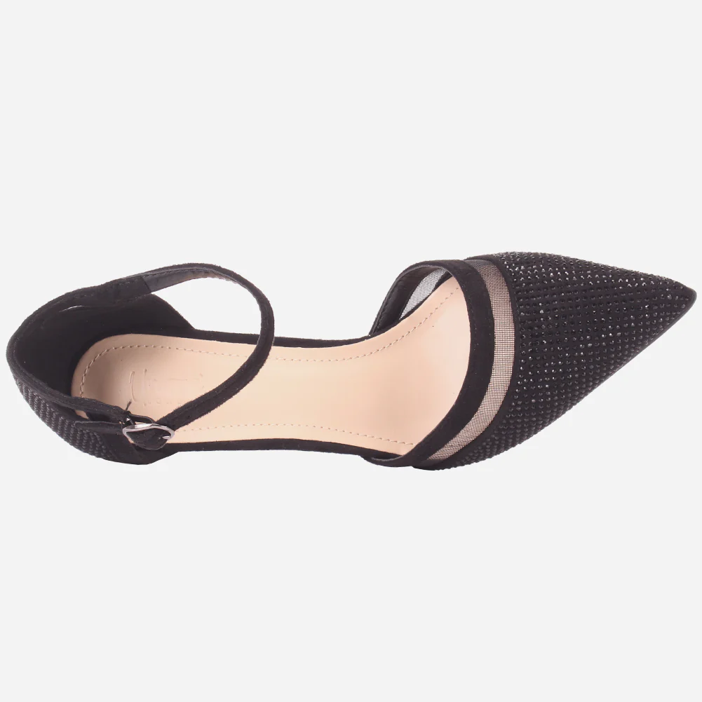 Women "COMET" Shiny Pointy Sandals - Image 4