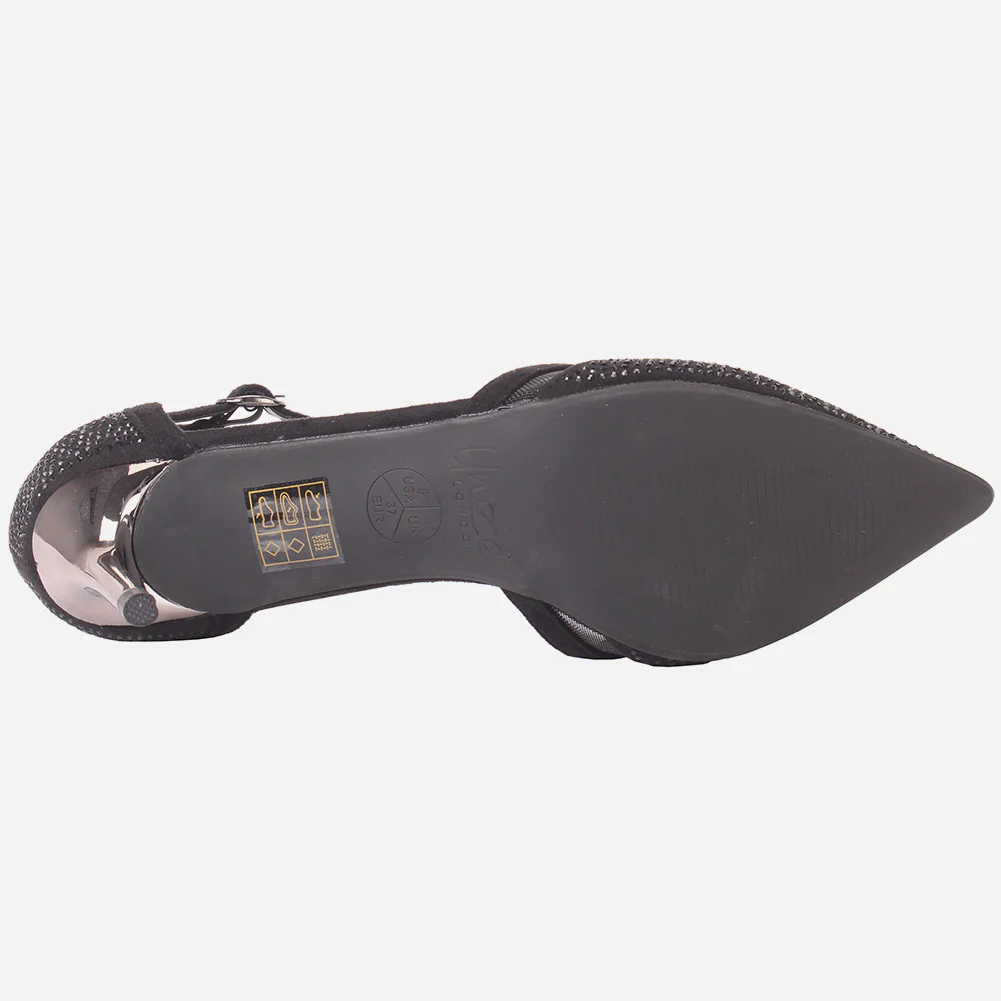 Women "COMET" Shiny Pointy Sandals - Image 5