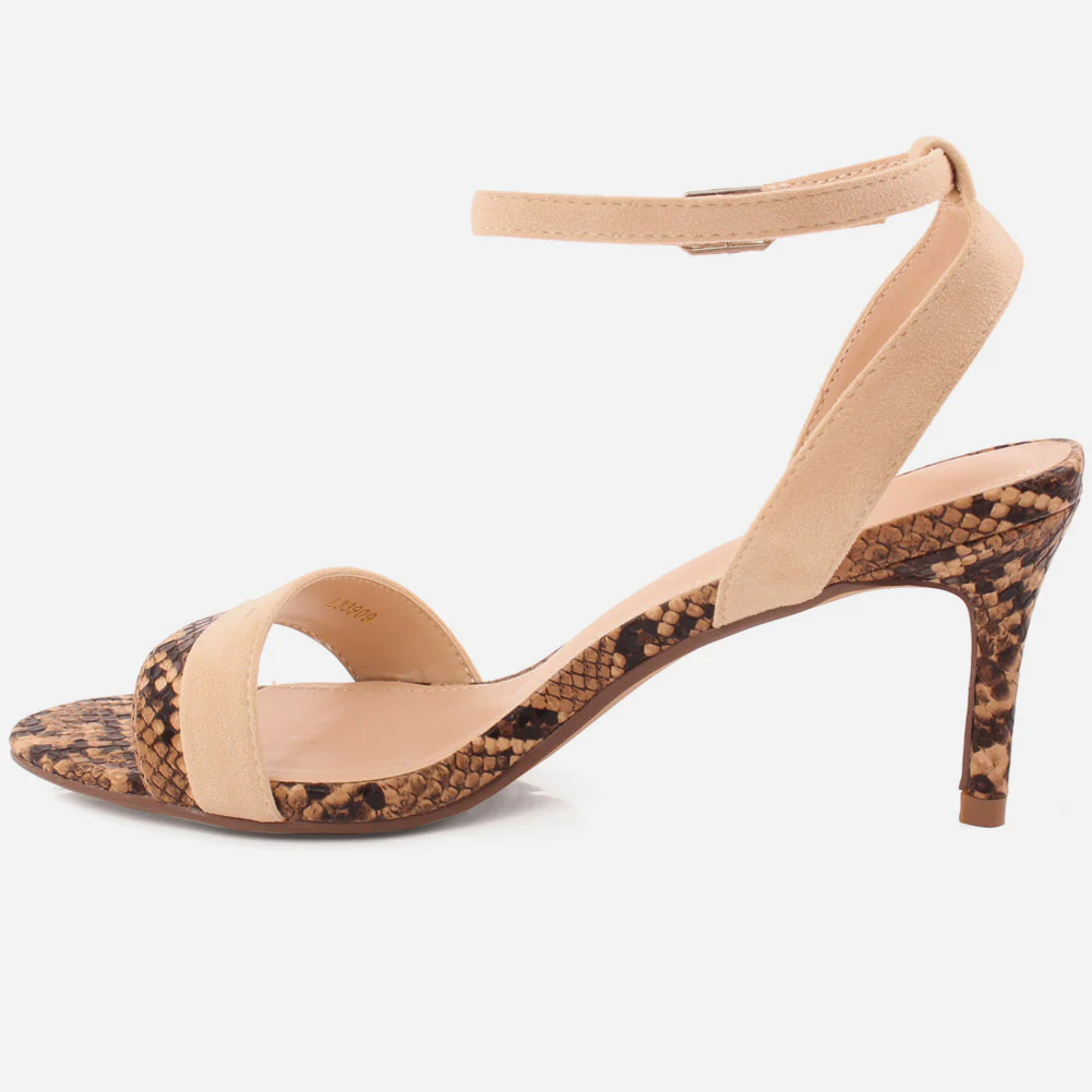 Women "Connie" Casual Suede Sandals With Buckle Fastening - Image 3
