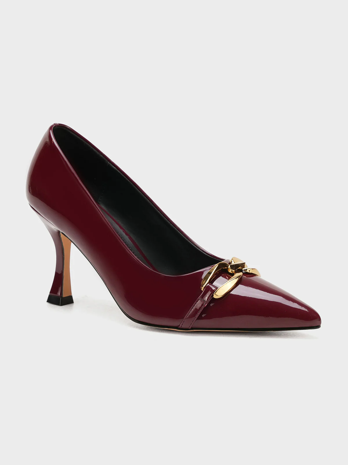 Women "CORRADO" Sleek Pointed Toe Court Shoes - Image 2