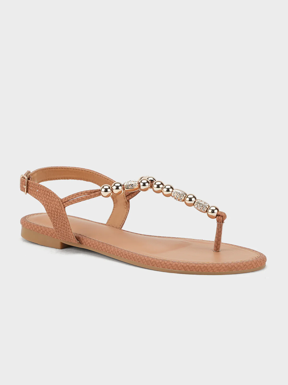 Women "CORSA" Ankle Strap Flat Sandals