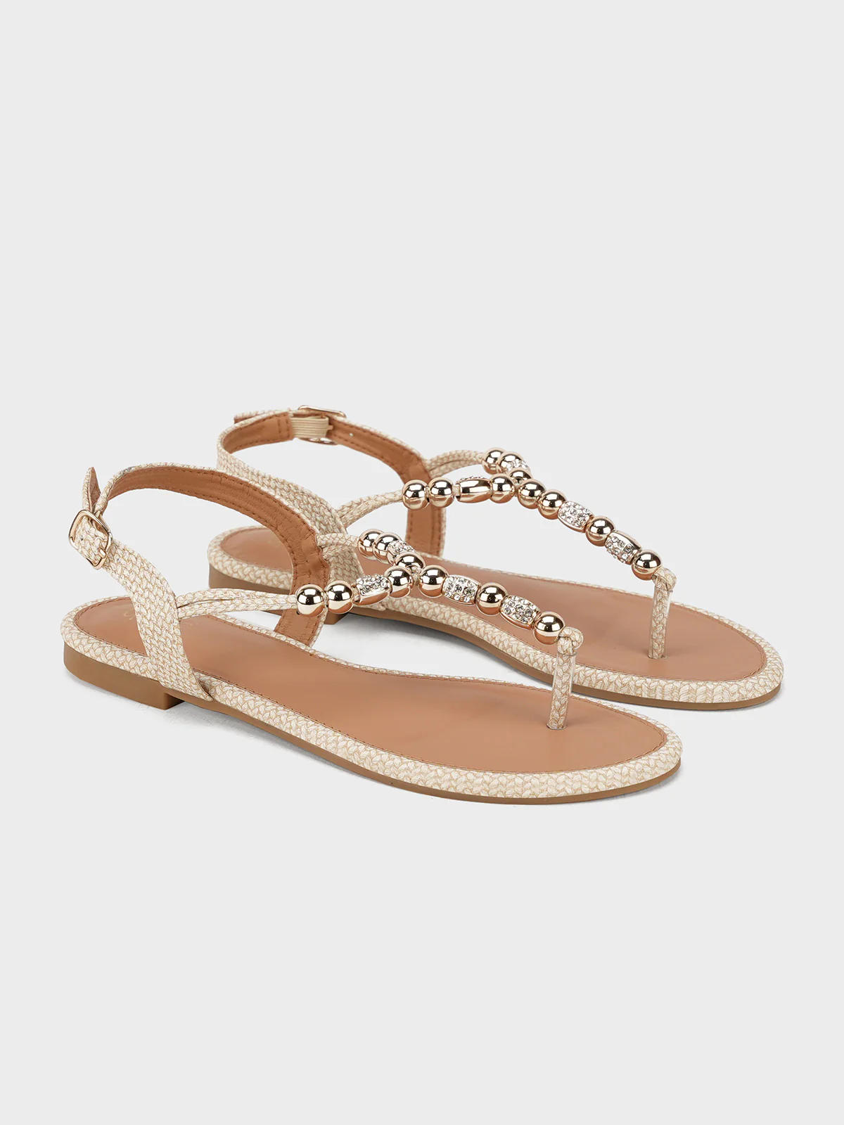 Women "CORSA" Ankle Strap Flat Sandals - Image 2