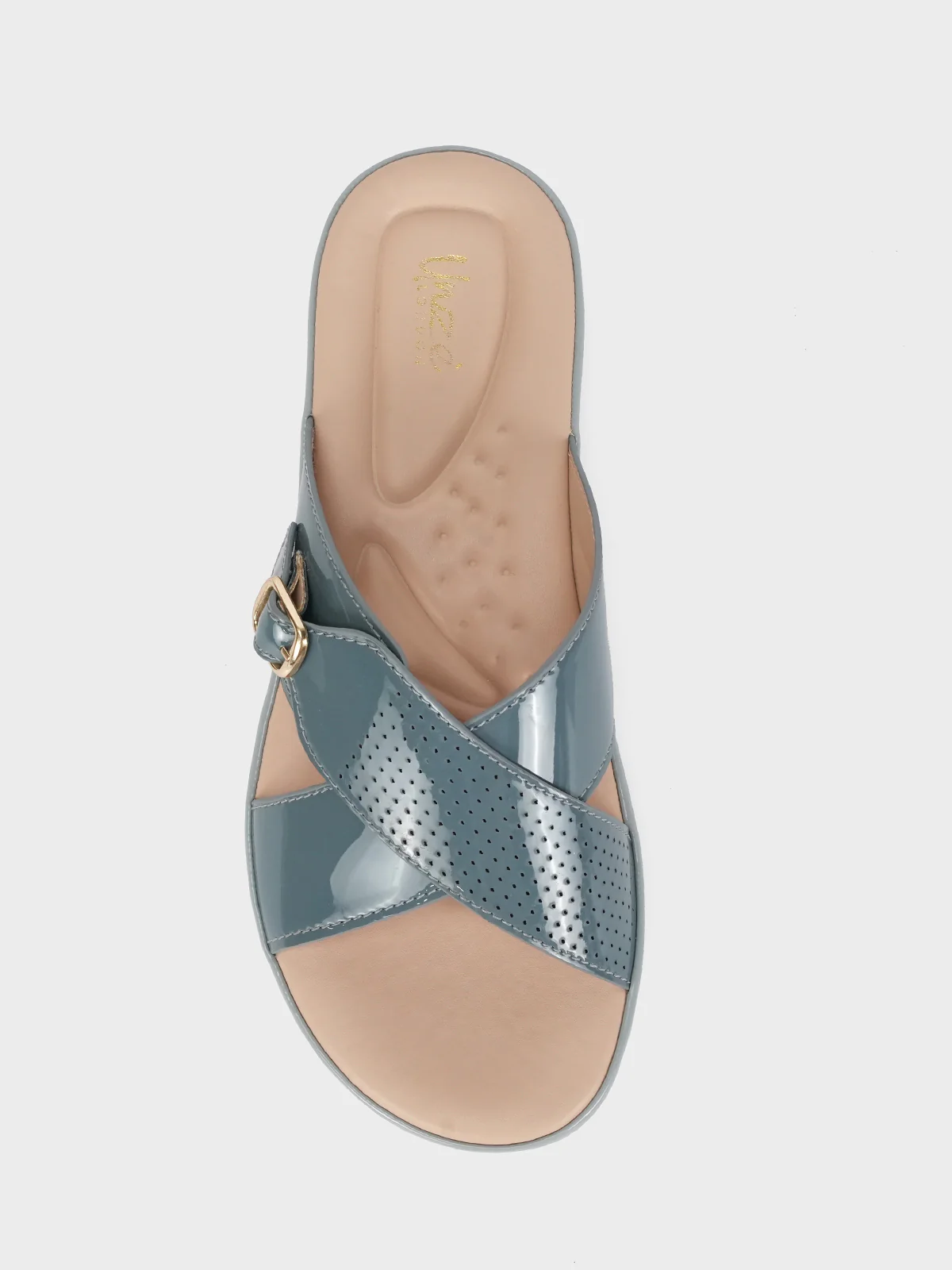 Women "CRESIDA" Crossover Comfy Flat Slippers - Image 5