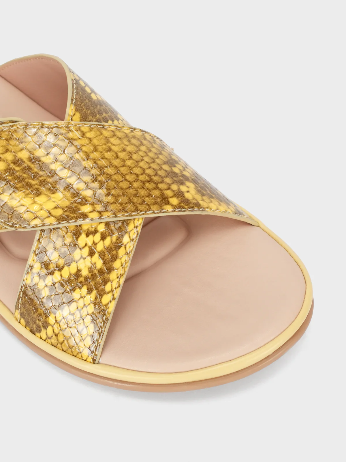 Women "CRESIDA" Crossover Comfy Flat Slippers - Image 4