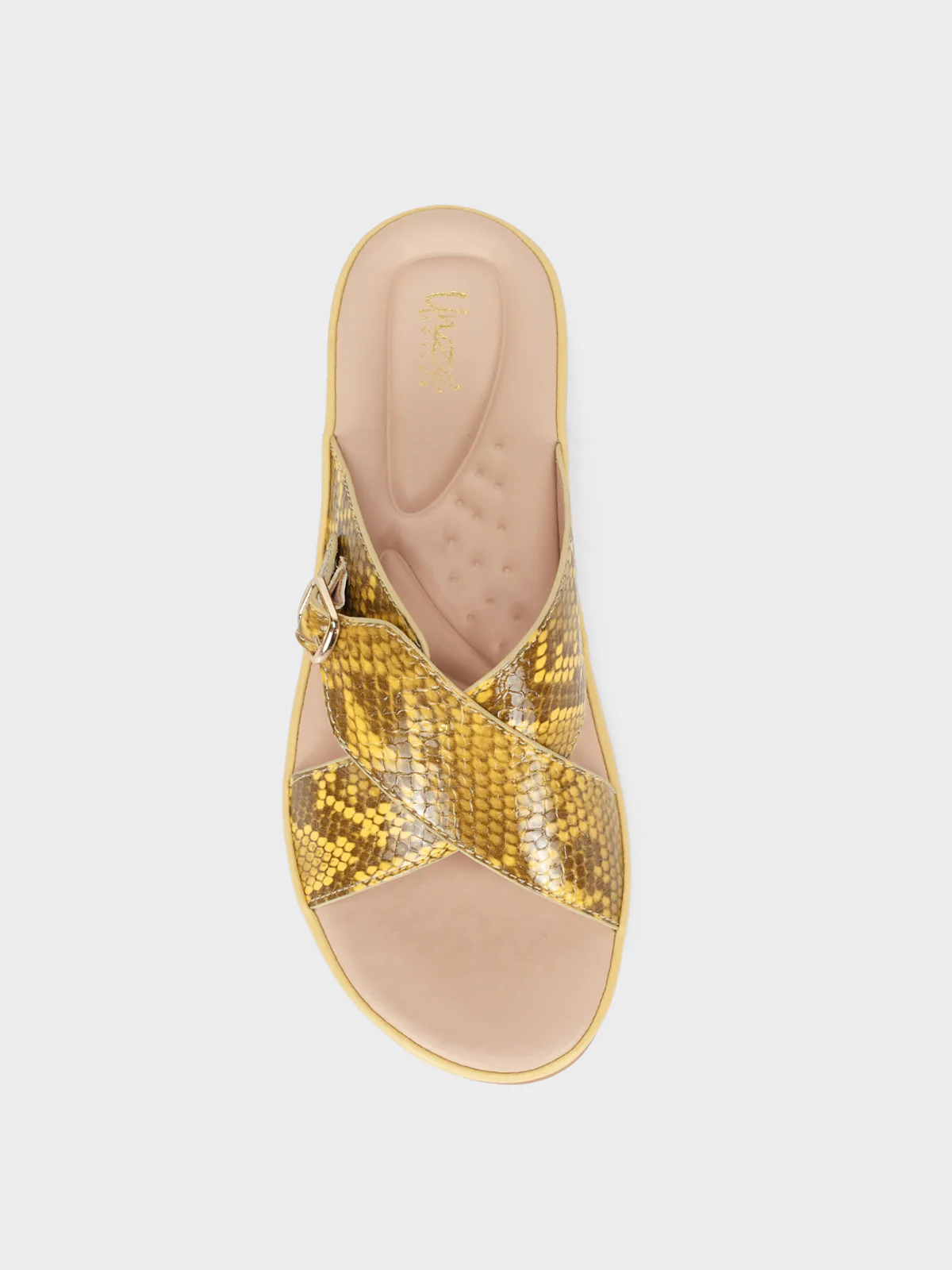 Women "CRESIDA" Crossover Comfy Flat Slippers - Image 5