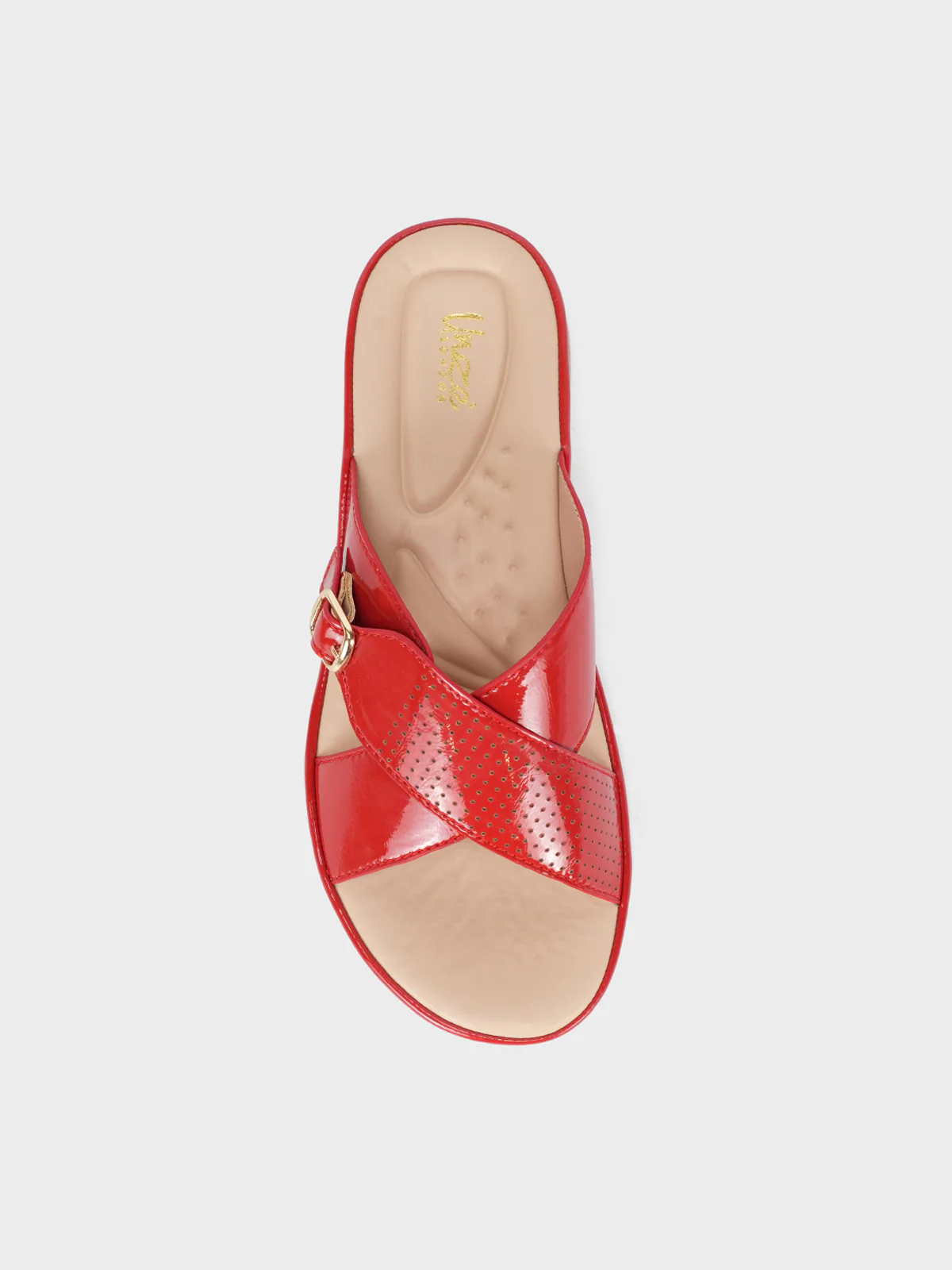 Women "CRESIDA" Crossover Comfy Flat Slippers - Image 5