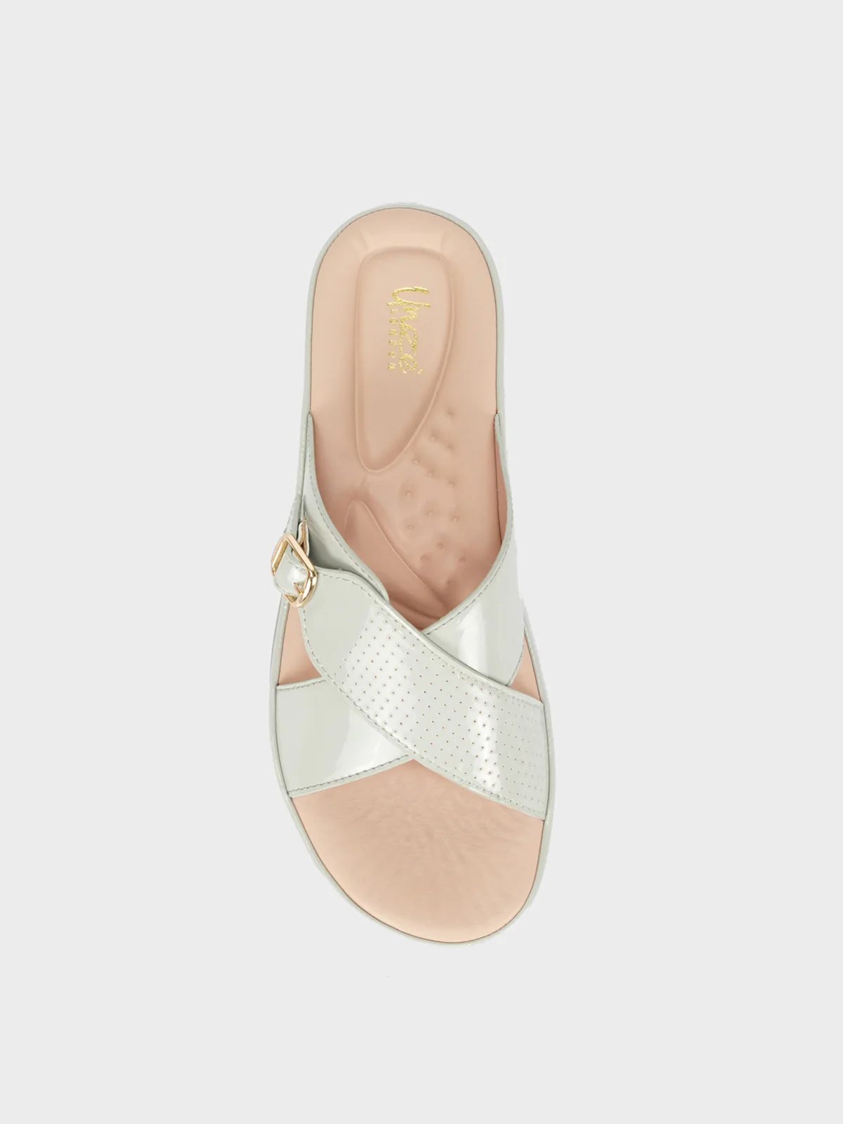 Women "CRESIDA" Crossover Comfy Flat Slippers - Image 5
