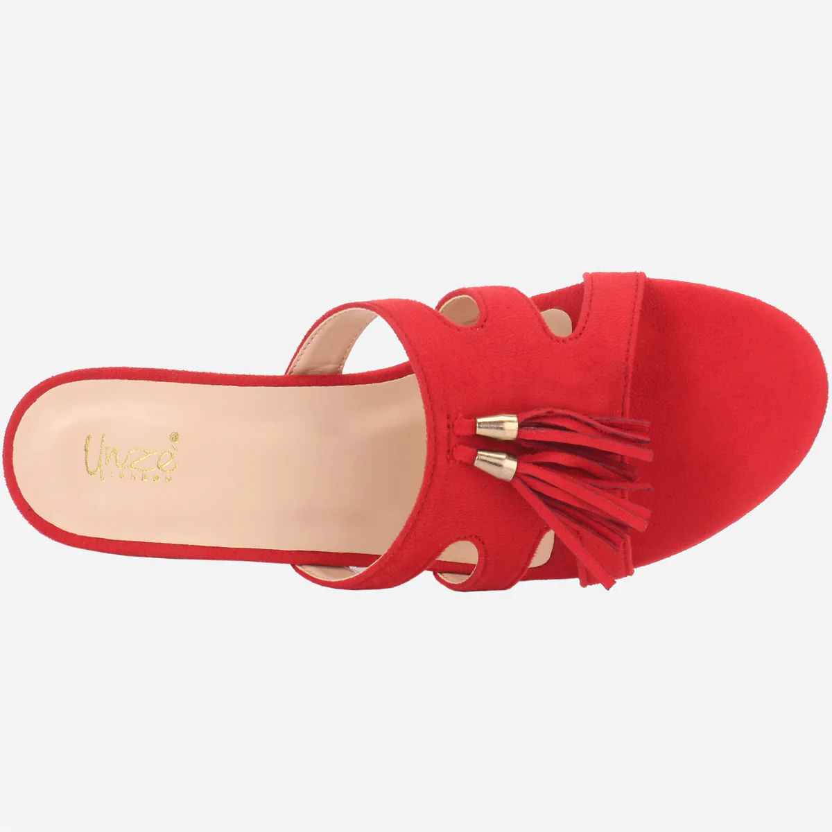Women "CRUISE" Summer Decorated Block Heel Slippers - Image 4