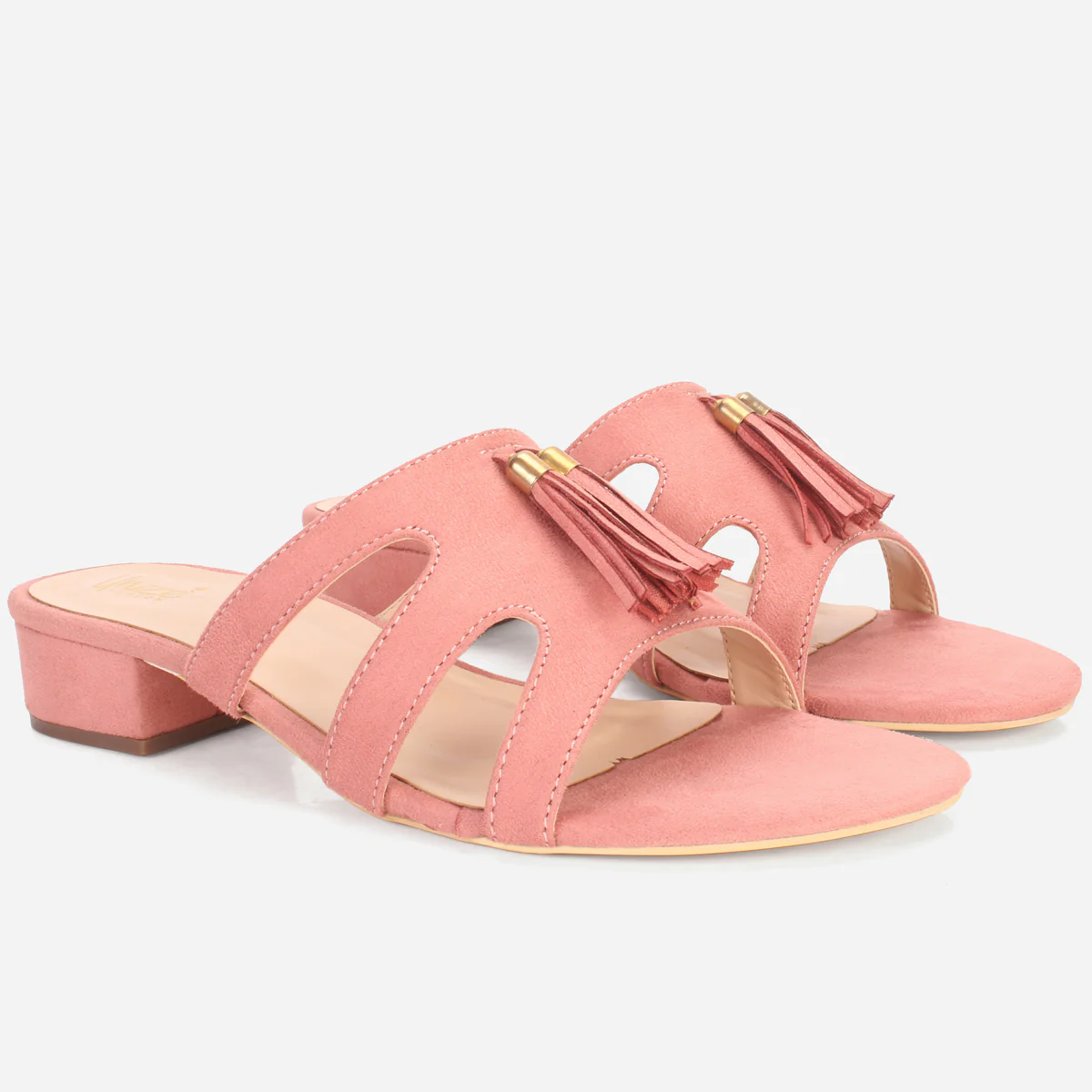 Women "CRUISE" Summer Decorated Block Heel Slippers - Image 2