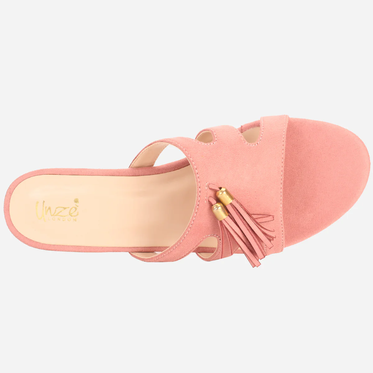 Women "CRUISE" Summer Decorated Block Heel Slippers - Image 4