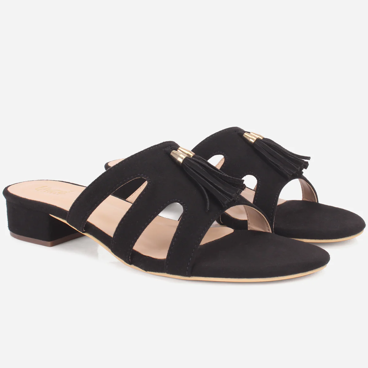 Women "CRUISE" Summer Decorated Block Heel Slippers - Image 2
