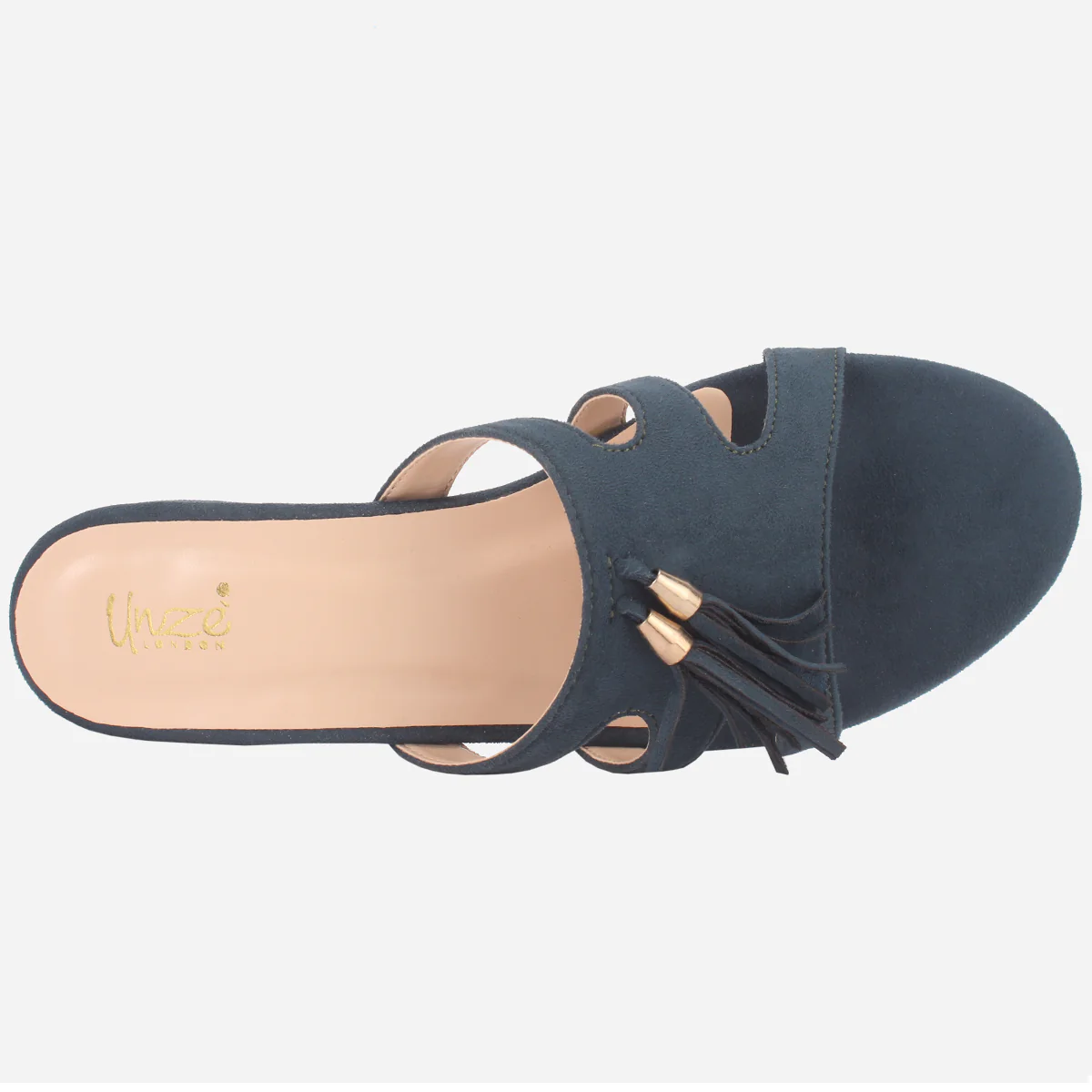Women "CRUISE" Summer Decorated Block Heel Slippers - Image 4