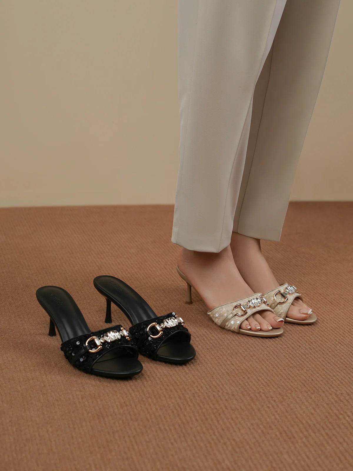 Women "CRUXE" Graceful Evening Sandals - Image 3