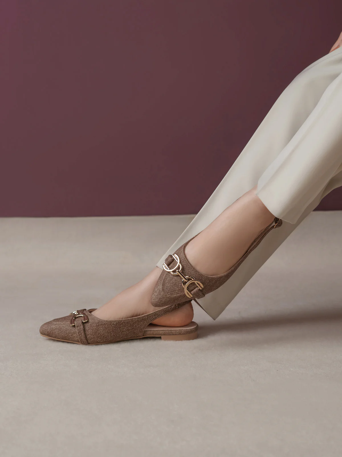 Women "DAITARO" Simple Stylish Flat Sandals - Image 10