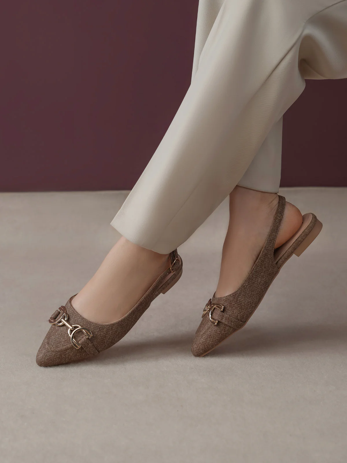 Women "DAITARO" Simple Stylish Flat Sandals - Image 6