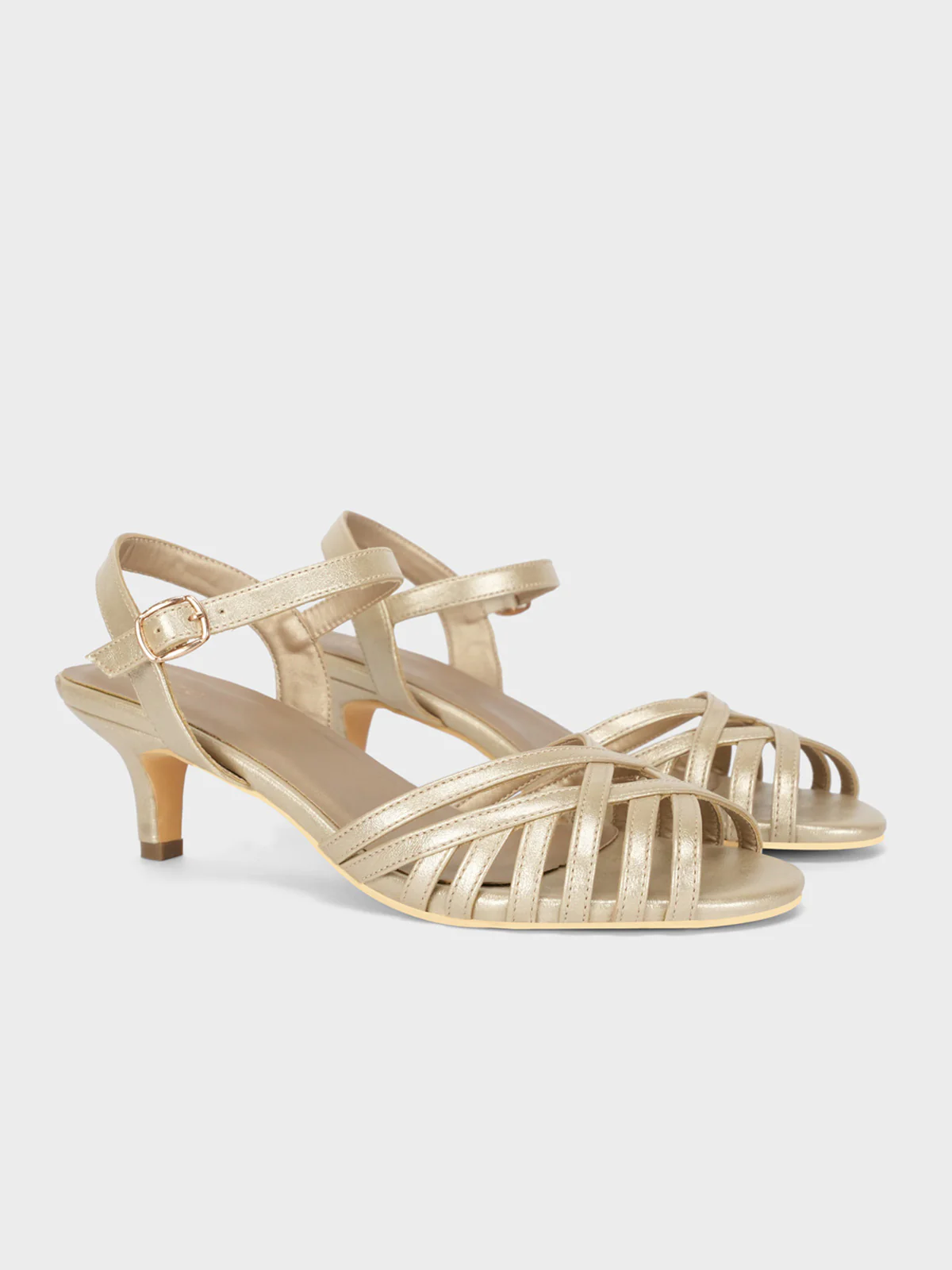 Women "DAKOA" Stylish Mid Low Heel Sandals - Image 2
