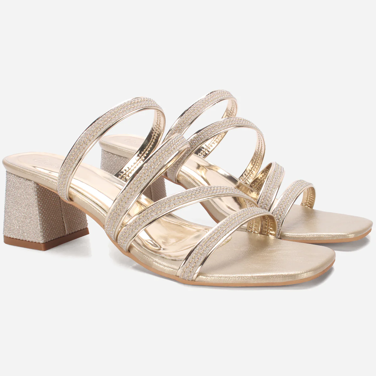 Women "DANIKA" Strappy Block Heel Sandals - Image 2