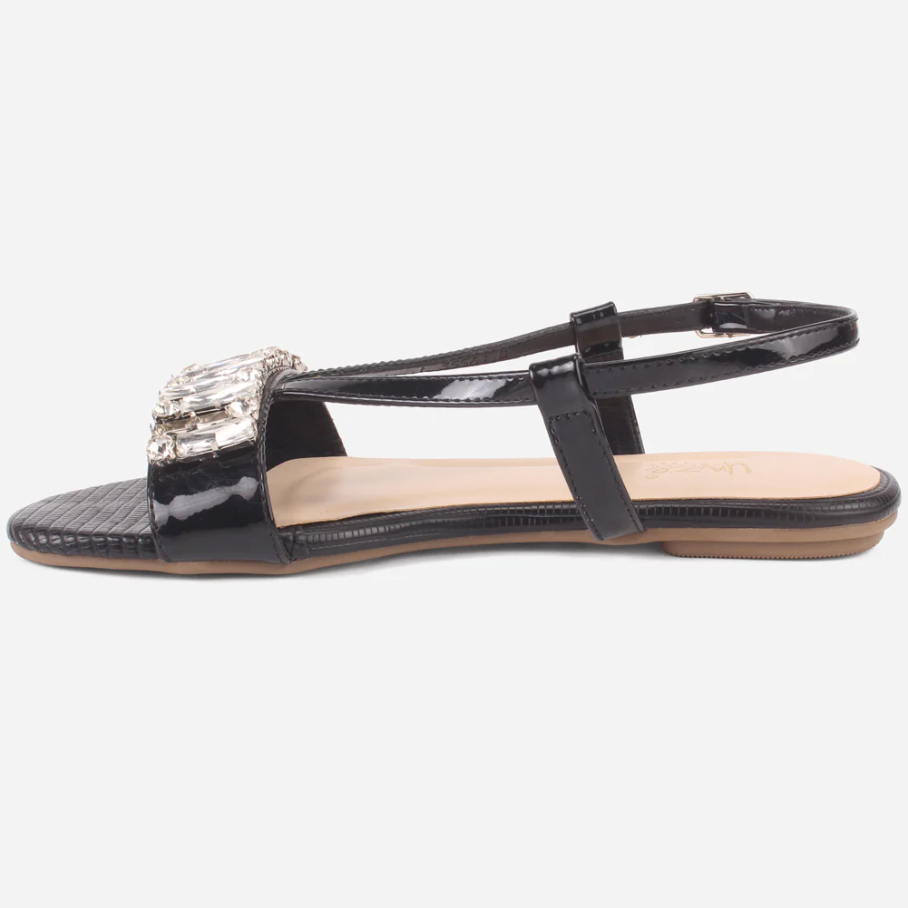 Women "DANTE" Stylish Diamantes Sandals - Image 3