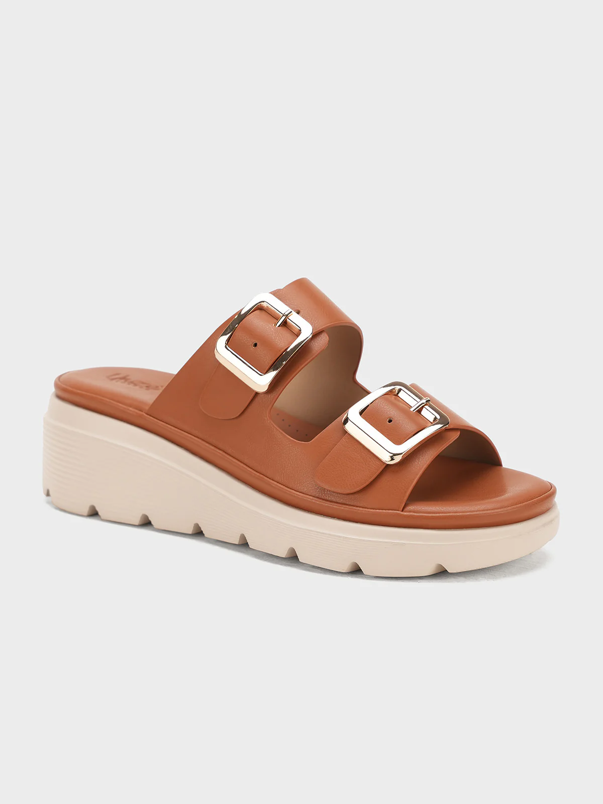 Women "DELIL" Wedge Comfort Slippers - Image 2