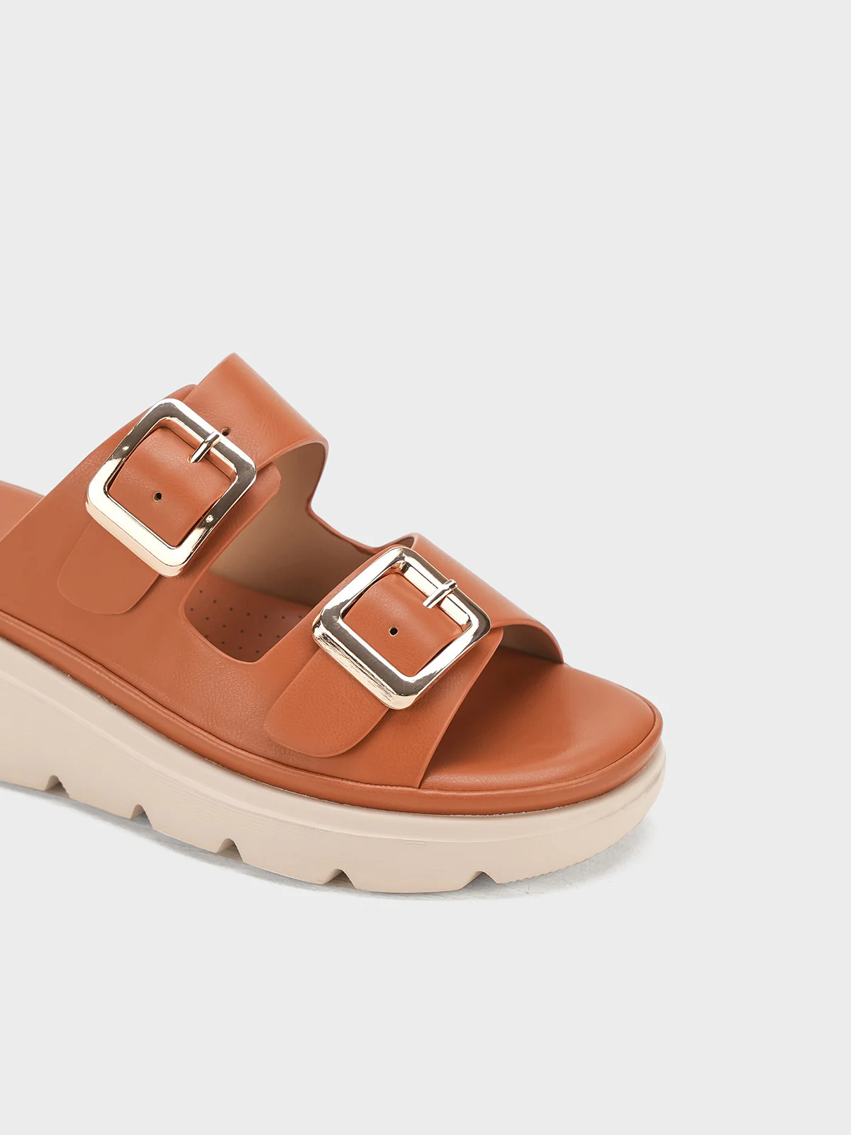 Women "DELIL" Wedge Comfort Slippers - Image 5