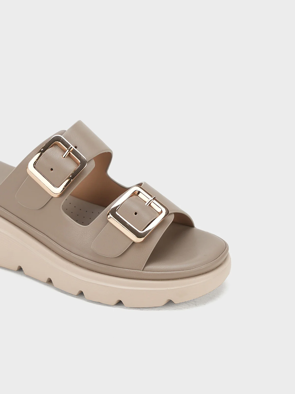 Women "DELIL" Wedge Comfort Slippers - Image 5